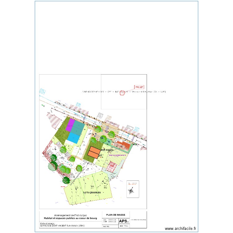 St Vincent . Plan de 0 pièce et 0 m2