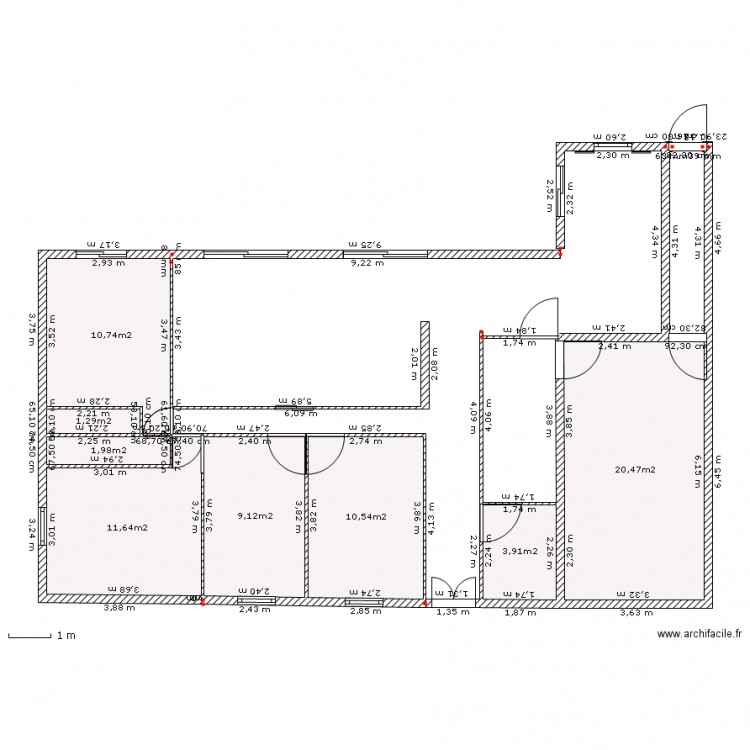 plan fabrègue. Plan de 0 pièce et 0 m2