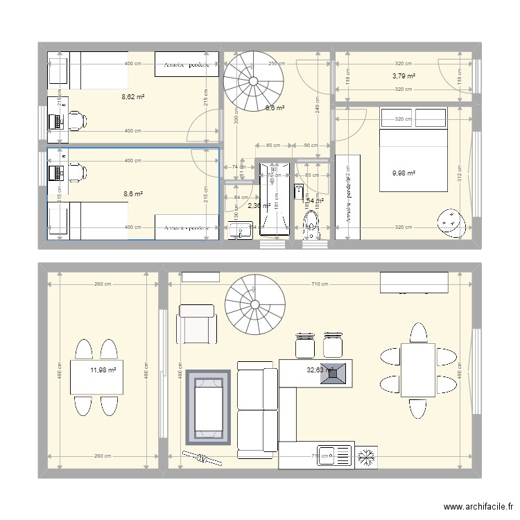 Le lotissement. Plan de 0 pièce et 0 m2