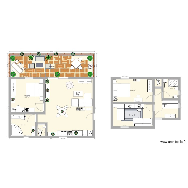 maison figa 2. Plan de 0 pièce et 0 m2