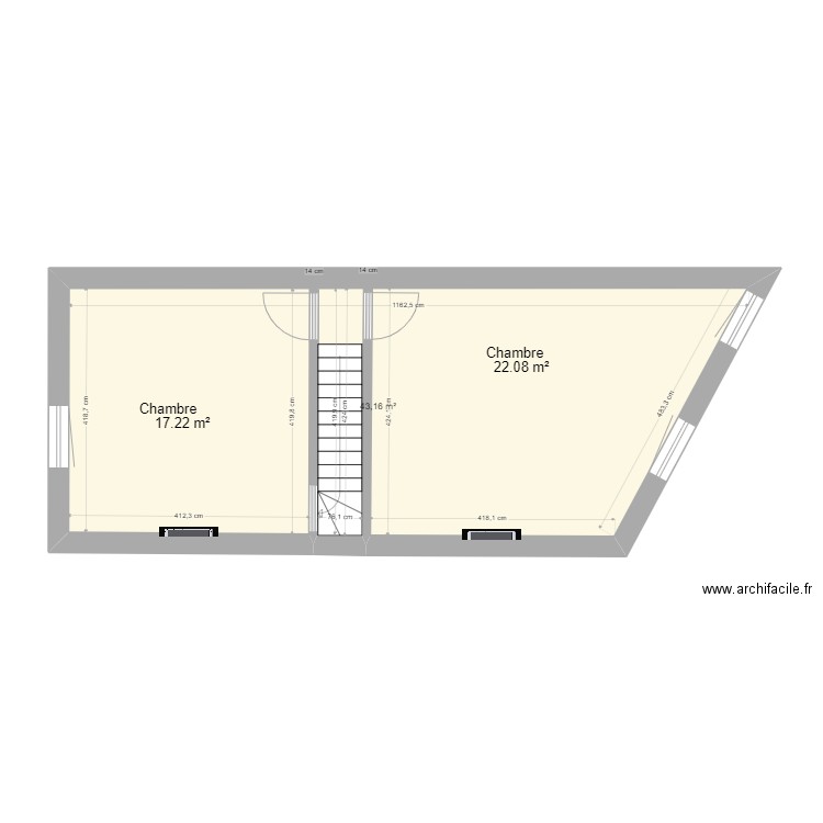 Gosselies Faubourg de Bruxelles Etage. Plan de 0 pièce et 0 m2