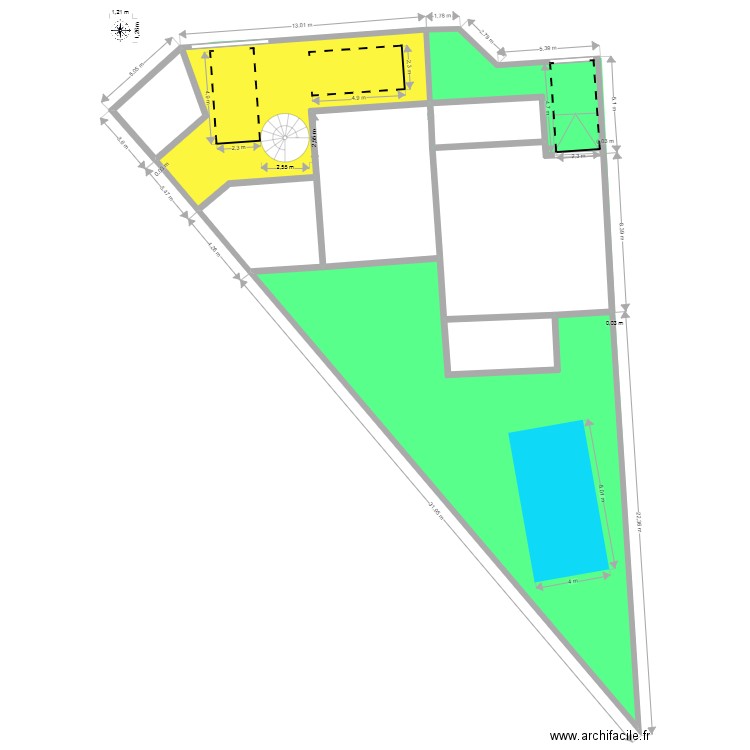 bouetard 4. Plan de 0 pièce et 0 m2