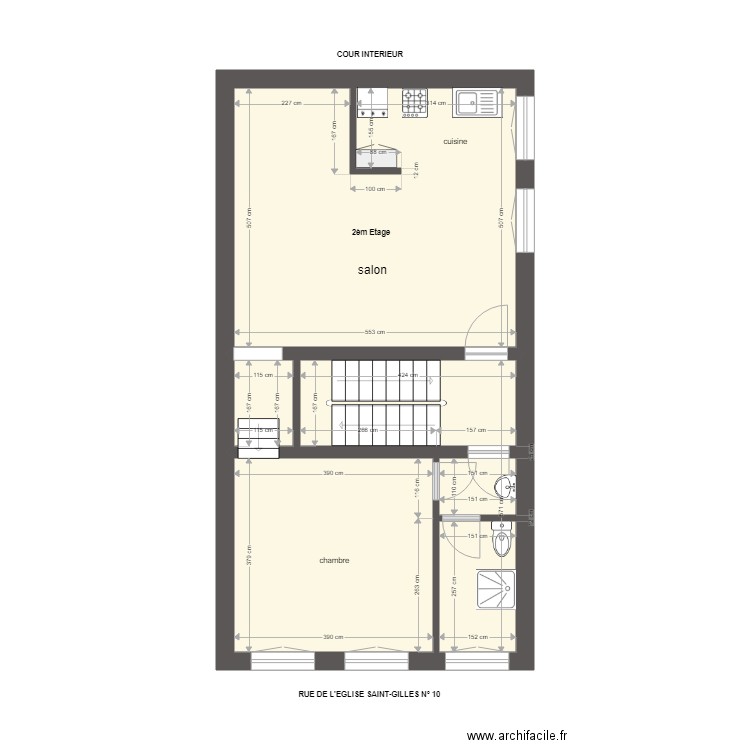 ETAGE 2èm a. Plan de 0 pièce et 0 m2