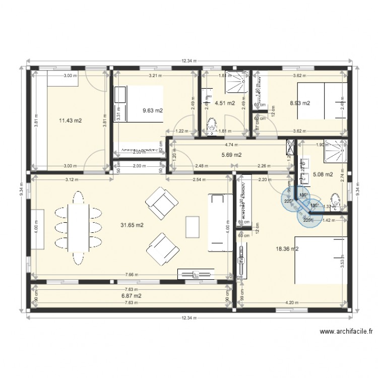 MAISON 22. Plan de 0 pièce et 0 m2