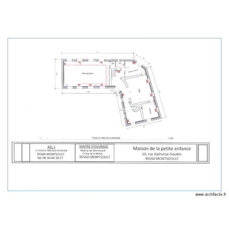 plan electrique. Plan de 0 pièce et 0 m2