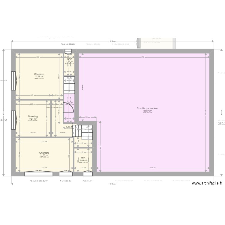 ML24010965 BELKALEM . Plan de 17 pièces et 423 m2