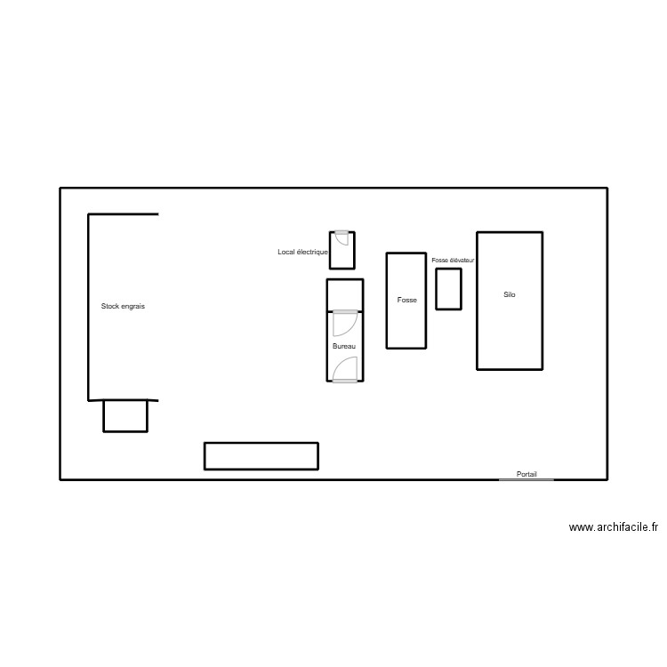 Gustave Müller Grandvillars 2. Plan de 9 pièces et 51 m2