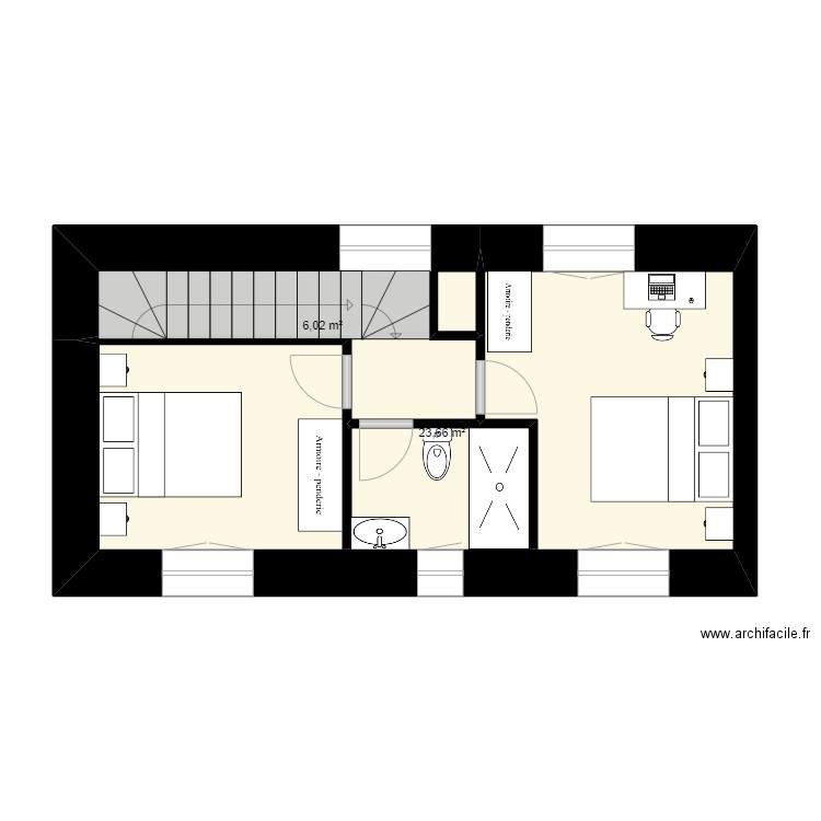 PLANTA PRIMERA APTO. A   (IZQUIERDA)   futurible 02. Plan de 0 pièce et 0 m2