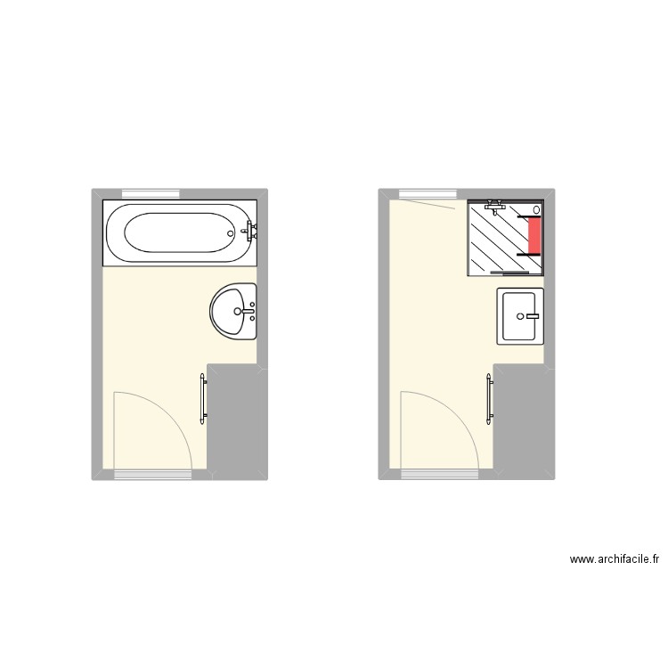 garci. Plan de 4 pièces et 9 m2