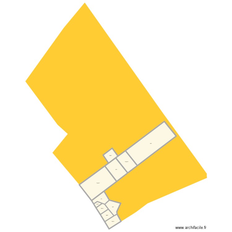 PLANCADASTRAL PAROISSE +PLAN BATIMENT  essaoi 4. Plan de 11 pièces et 356 m2