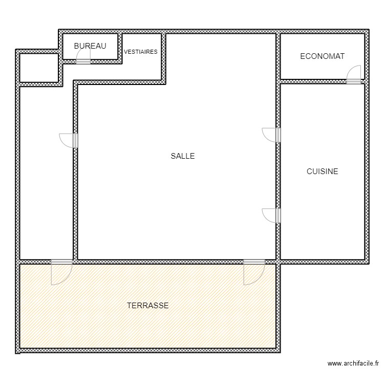 RICARDO. Plan de 7 pièces et 316 m2