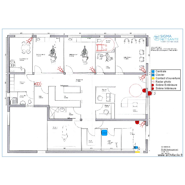 Stéphane REILHAN Cabinet Dentaire. Plan de 0 pièce et 0 m2