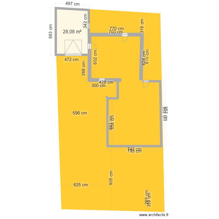 16 Joseph Lemoine 2. Plan de 4 pièces et 163 m2