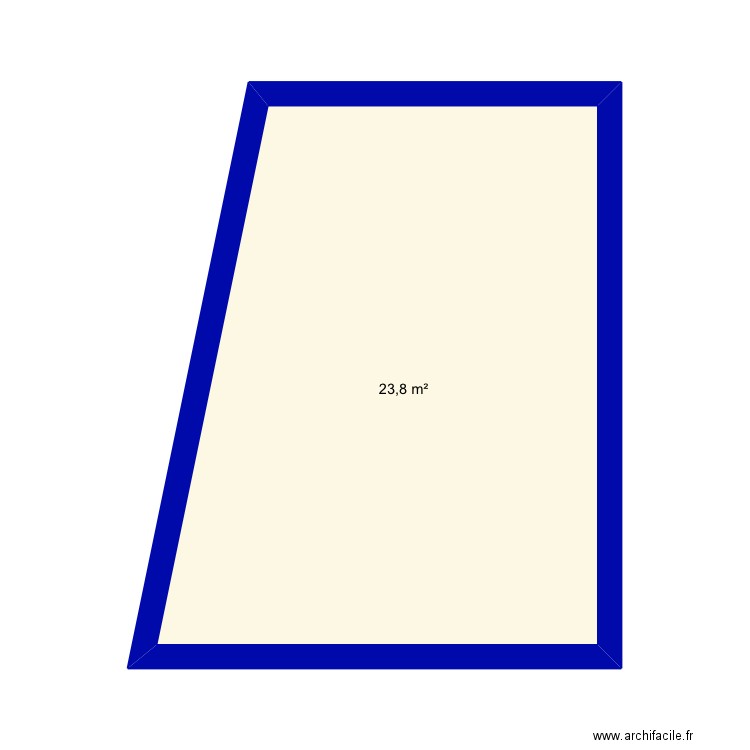 Jardin Marchaln. Plan de 1 pièce et 24 m2