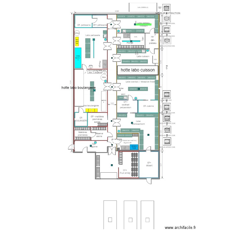 traiteur casher. Plan de 0 pièce et 0 m2