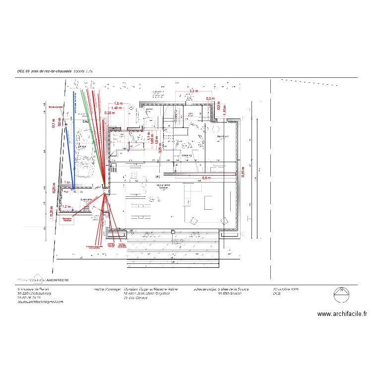 ROGER - ASLINE Implantation. Plan de 0 pièce et 0 m2