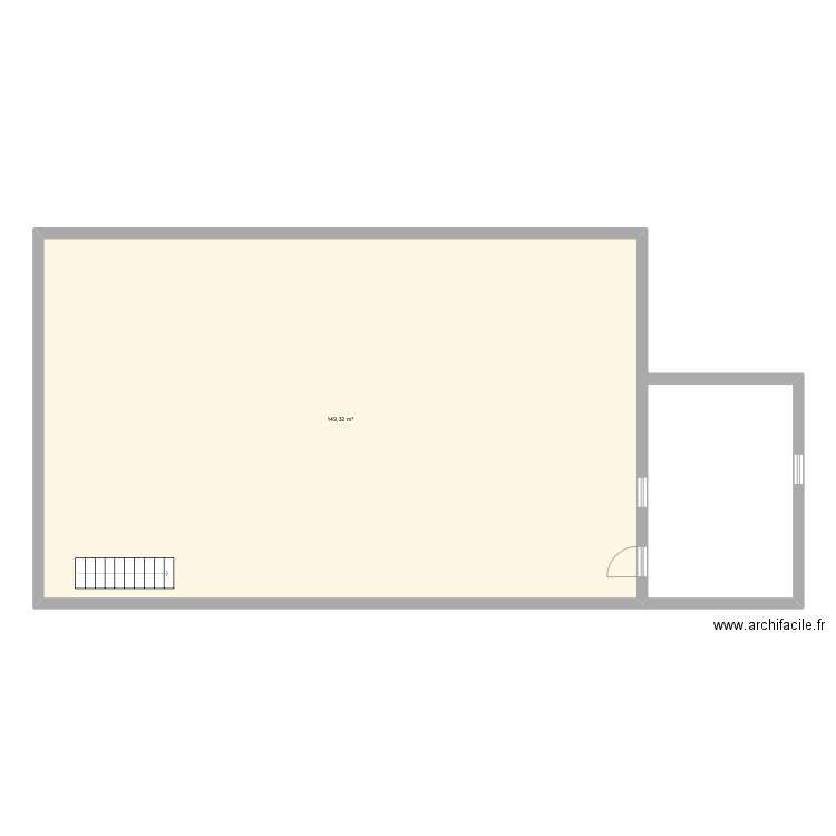 Zone 15 R*1 1/2. Plan de 1 pièce et 149 m2