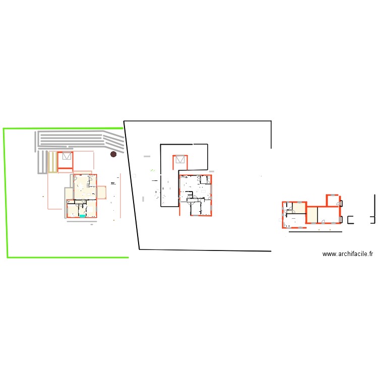 1eressaiplan. Plan de 8 pièces et 142 m2