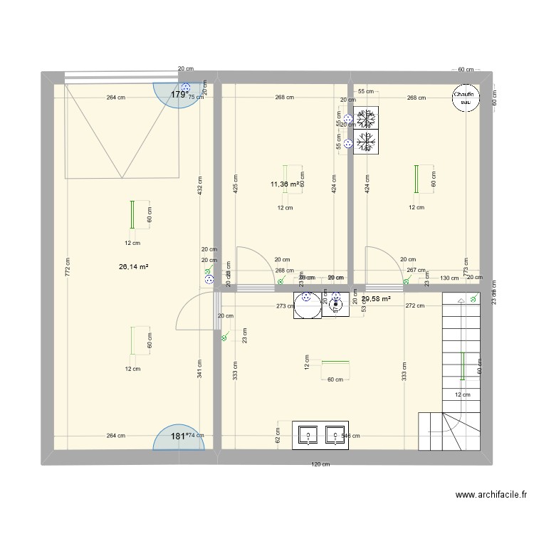 SS GOUVIEUX. Plan de 0 pièce et 0 m2