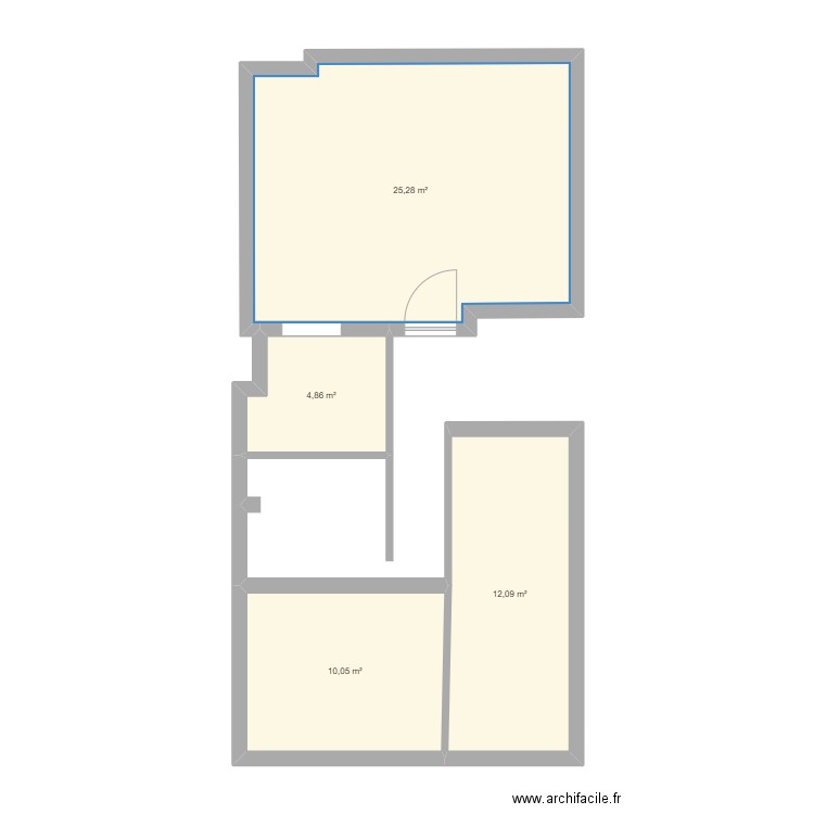 Appartement Albert. Plan de 0 pièce et 0 m2