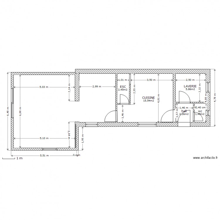 COUPE Rd C. Plan de 0 pièce et 0 m2