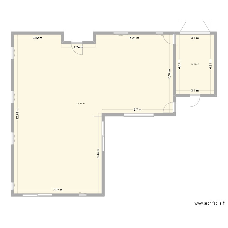 Montmeyan 2. Plan de 2 pièces et 139 m2