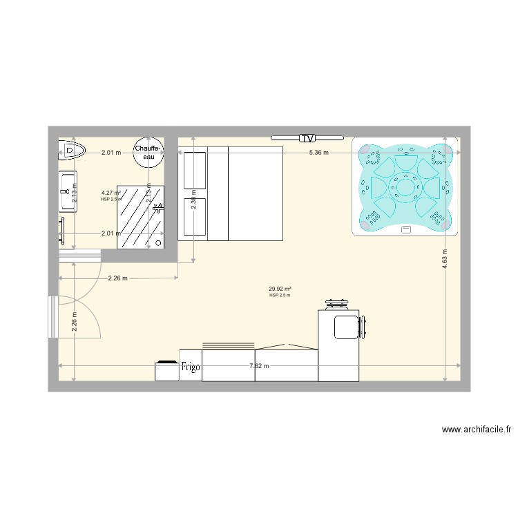 plan grange. Plan de 0 pièce et 0 m2