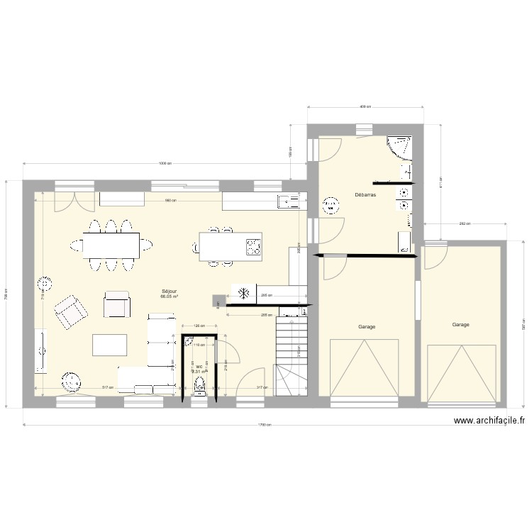 Maison Yannick. Plan de 0 pièce et 0 m2