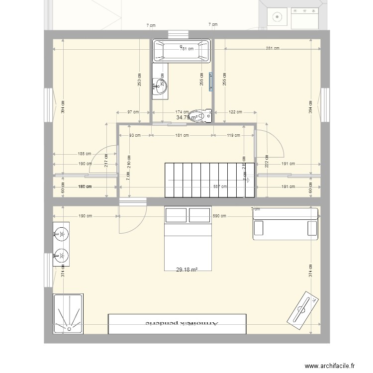 grazac NEW ETAGE. Plan de 0 pièce et 0 m2