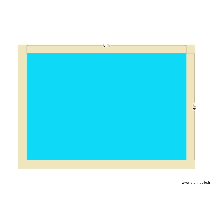 piscine 1. Plan de 0 pièce et 0 m2