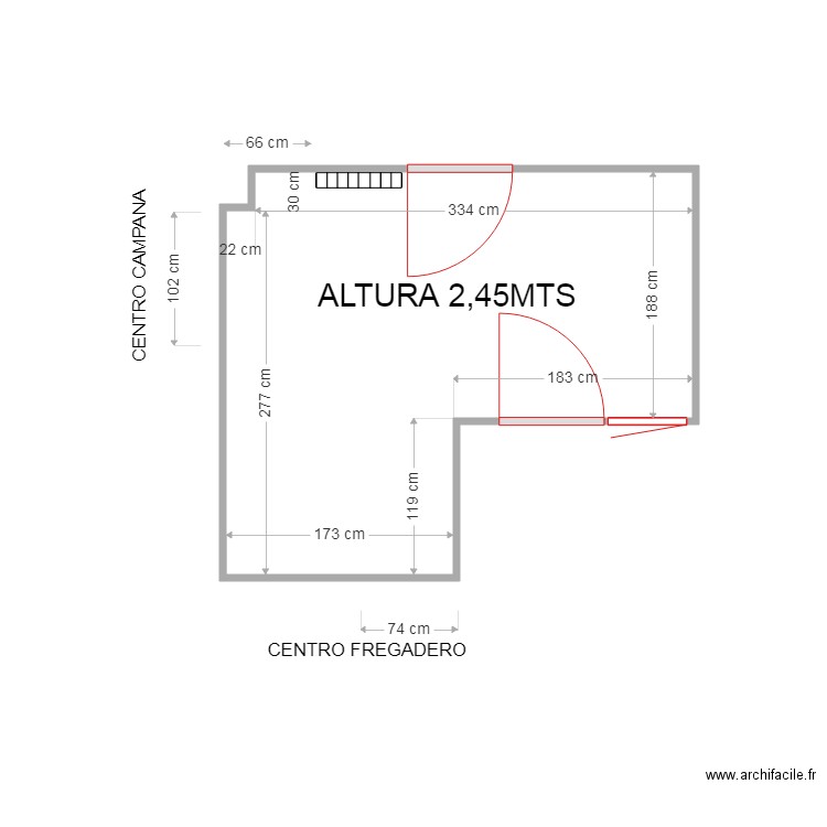 CARMEN IZQ COCINA. Plan de 0 pièce et 0 m2