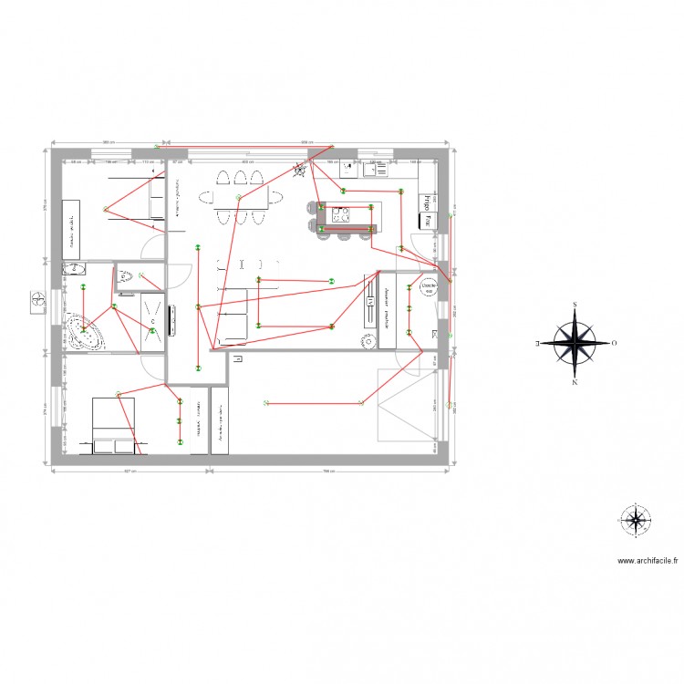 Maison Maman lumiere. Plan de 0 pièce et 0 m2