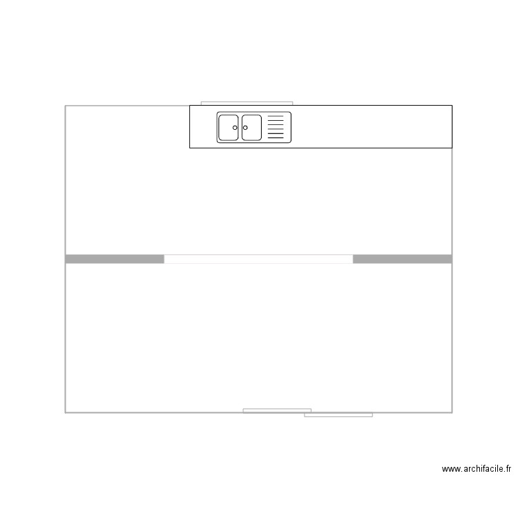 tiebaghi refectoire . Plan de 0 pièce et 0 m2