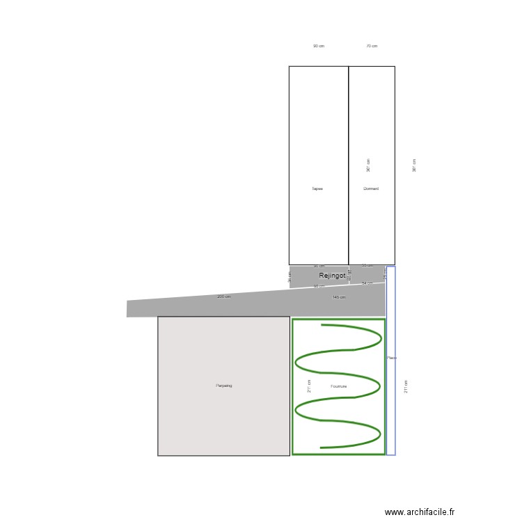 Appuie de fenetre. Plan de 0 pièce et 0 m2