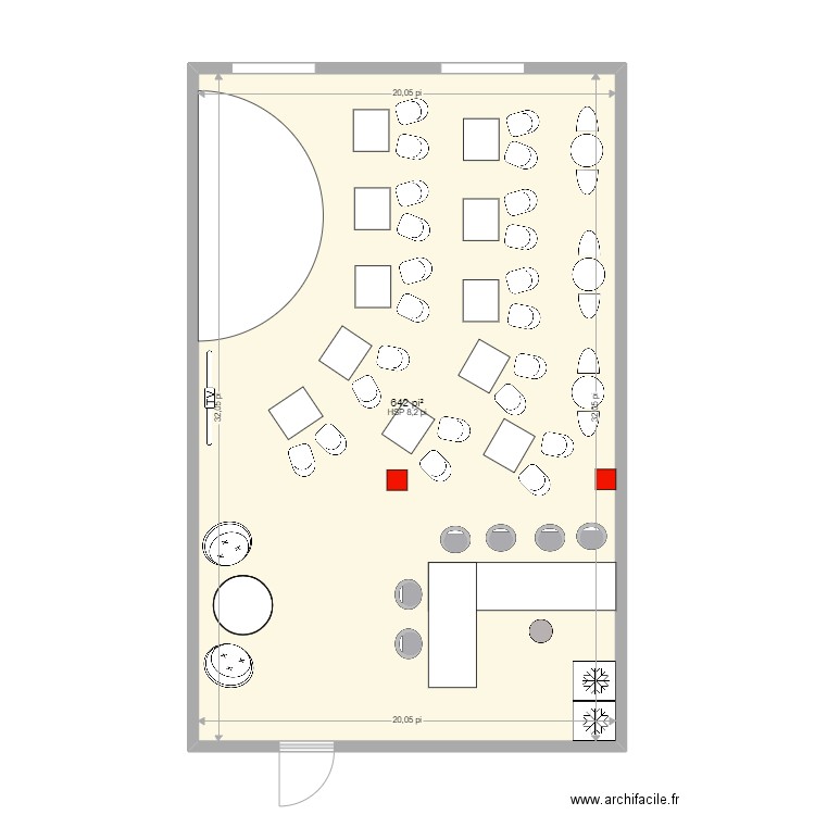 206A. Plan de 0 pièce et 0 m2