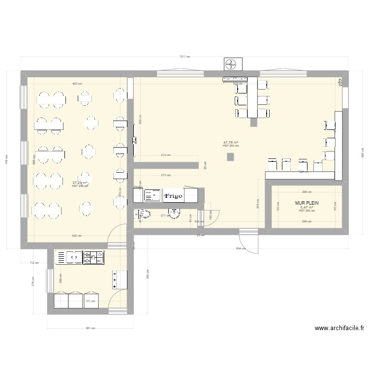 BAR CHAMLE 3. Plan de 0 pièce et 0 m2