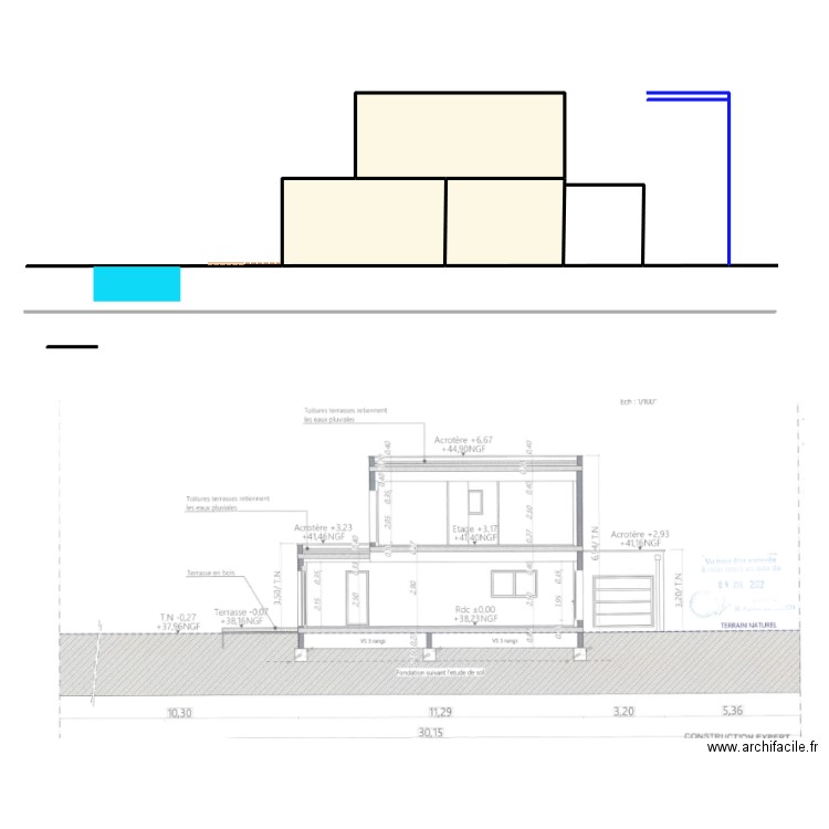 GALAS PISCINE. Plan de 0 pièce et 0 m2