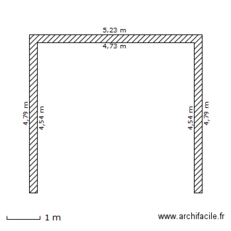 Studio. Plan de 0 pièce et 0 m2