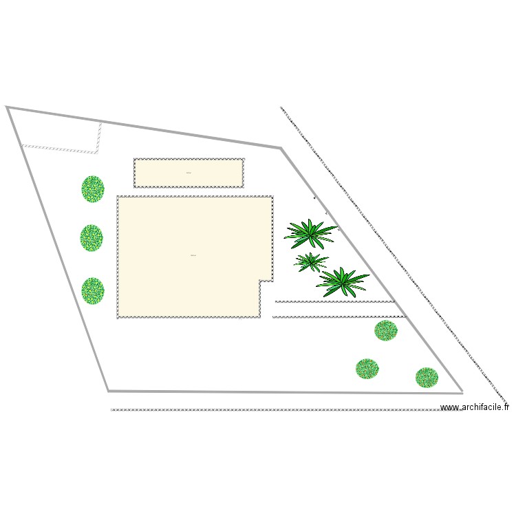 Plan de masse Villa. Plan de 0 pièce et 0 m2