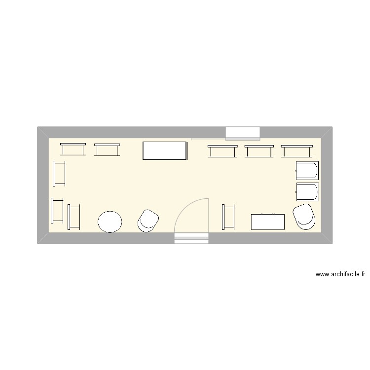 Liyah K. Plan de 1 pièce et 14 m2