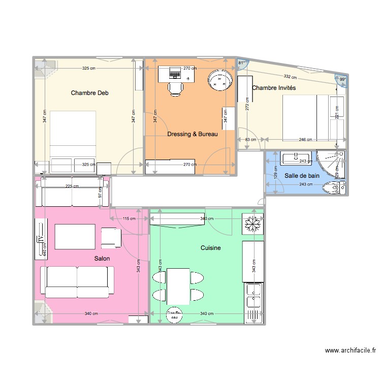 appart issoire. Plan de 0 pièce et 0 m2