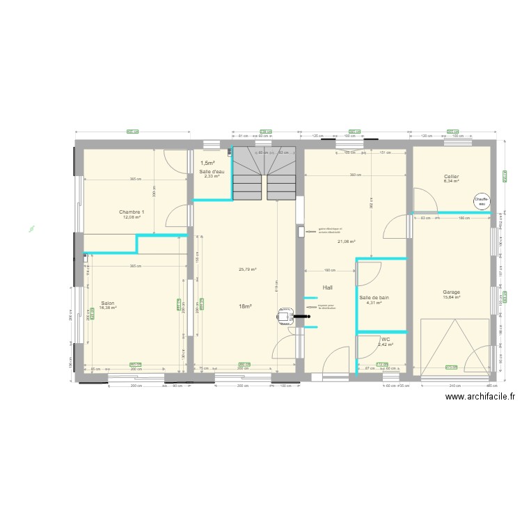 Bransat La Roche vide. Plan de 0 pièce et 0 m2