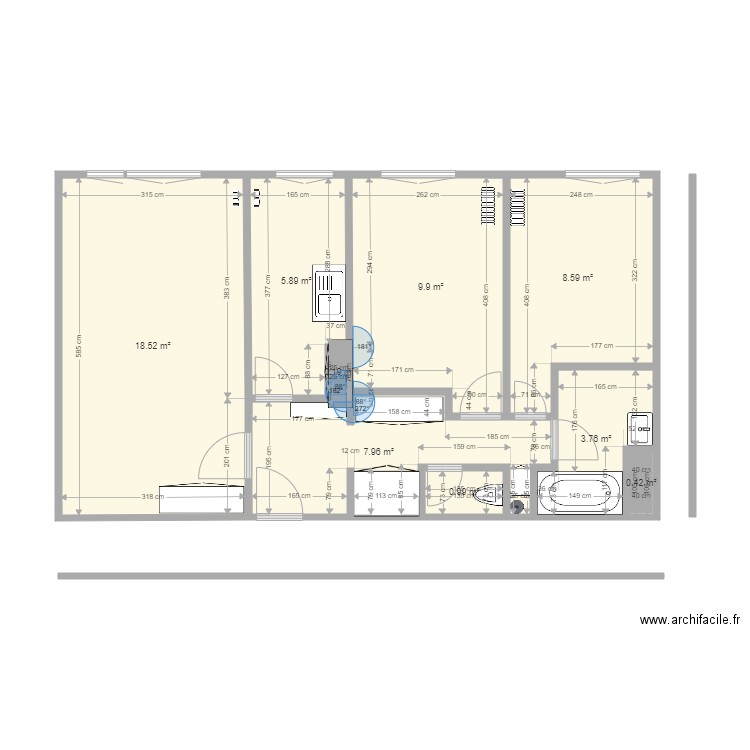 ANTONY2. Plan de 0 pièce et 0 m2