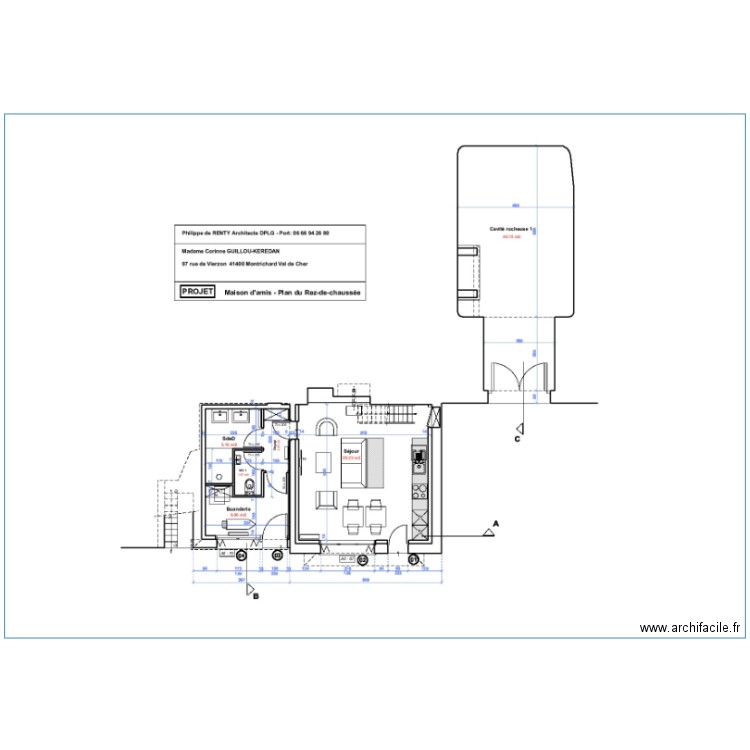 GUILLOU - KEREDAN. Plan de 0 pièce et 0 m2