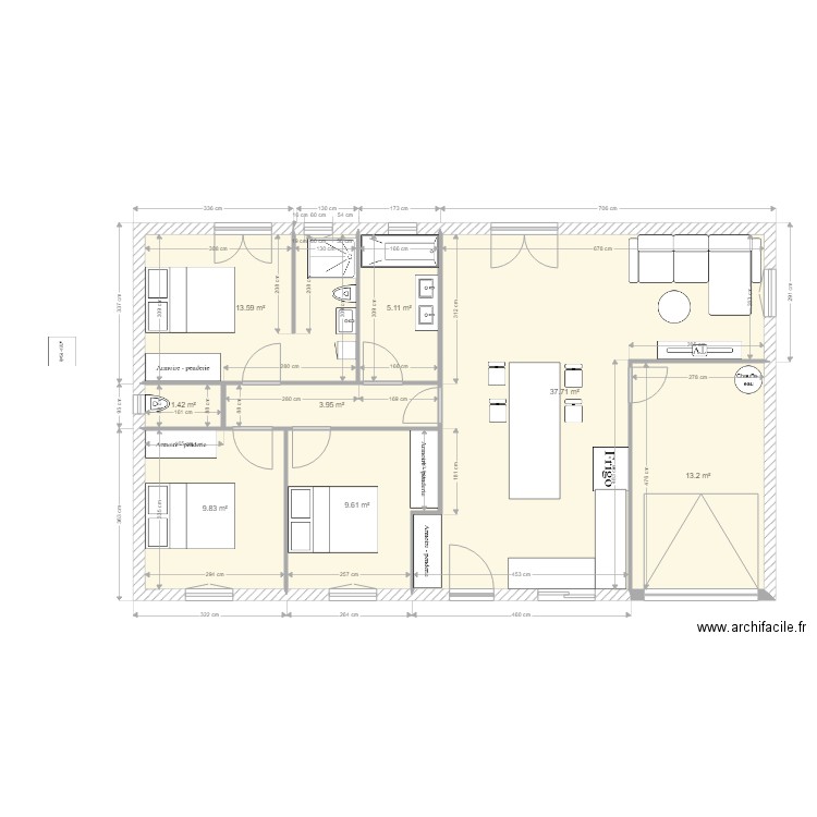 plan maison 3. Plan de 0 pièce et 0 m2