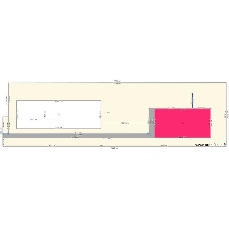 PLAN SAVERDUN. Plan de 7 pièces et 2063 m2