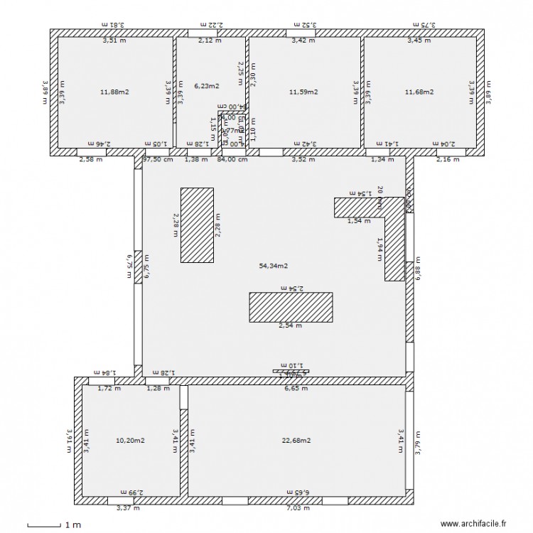 LAETITIA. Plan de 0 pièce et 0 m2