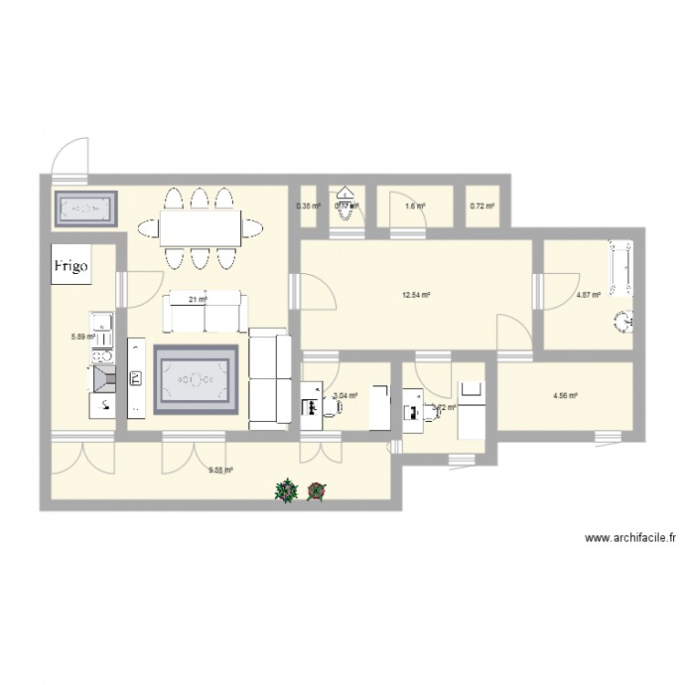 appartement 27. Plan de 0 pièce et 0 m2