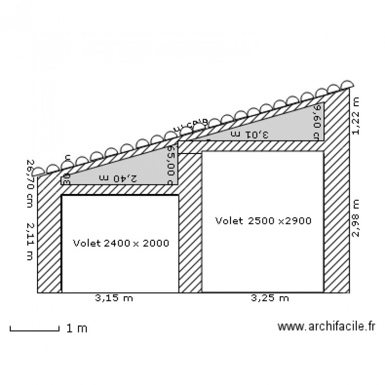 garage 2. Plan de 0 pièce et 0 m2