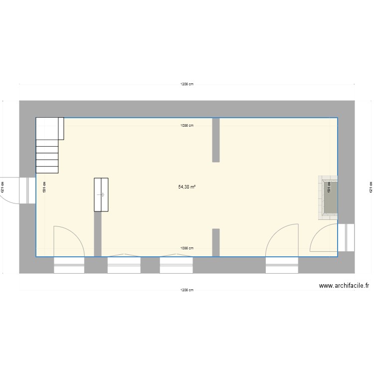 SALON . Plan de 0 pièce et 0 m2